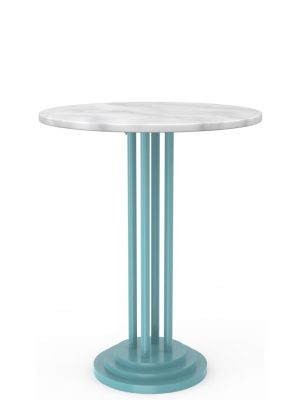 Table repas 282 laquée + marbre